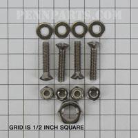Troll-Master KN-4002 Downrigger Base Plate Mounting Hardware Kit