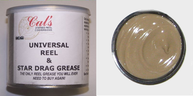 Cal's Universal Grease, Purple, for Smaller Reels, Colder Climates (1 Pound)