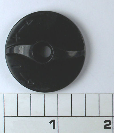 10-2.5FR Knob, Drag Knob, Black