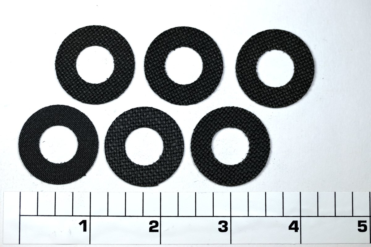 6-114HSD Set, Drag Washers, CARBONTEX by SmoothDrag (Custom)