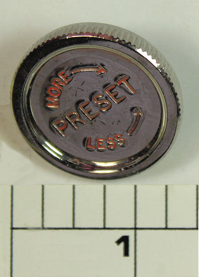 144-130 Knob, Pre-Set Knob