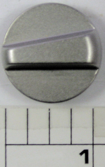 144M-15KG Knob, Preset Knob (Silver)