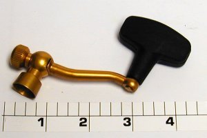 15-710Z Handle, Gold, Rubber Knob