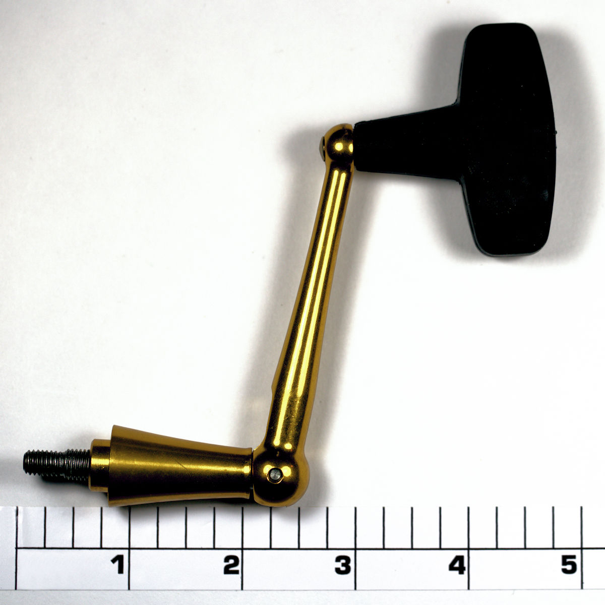 15-750M Handle Assembly, Rubber Flat Knob