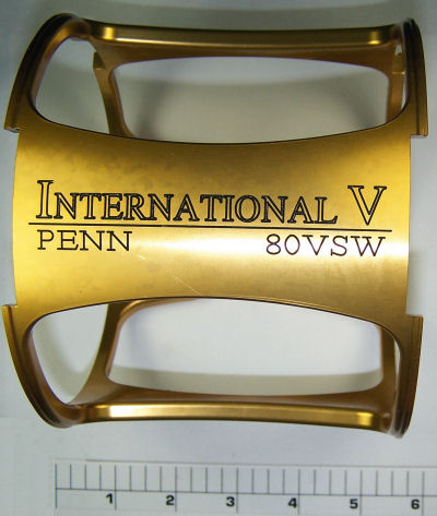 183-80VSW Frame, Tube (Gold)