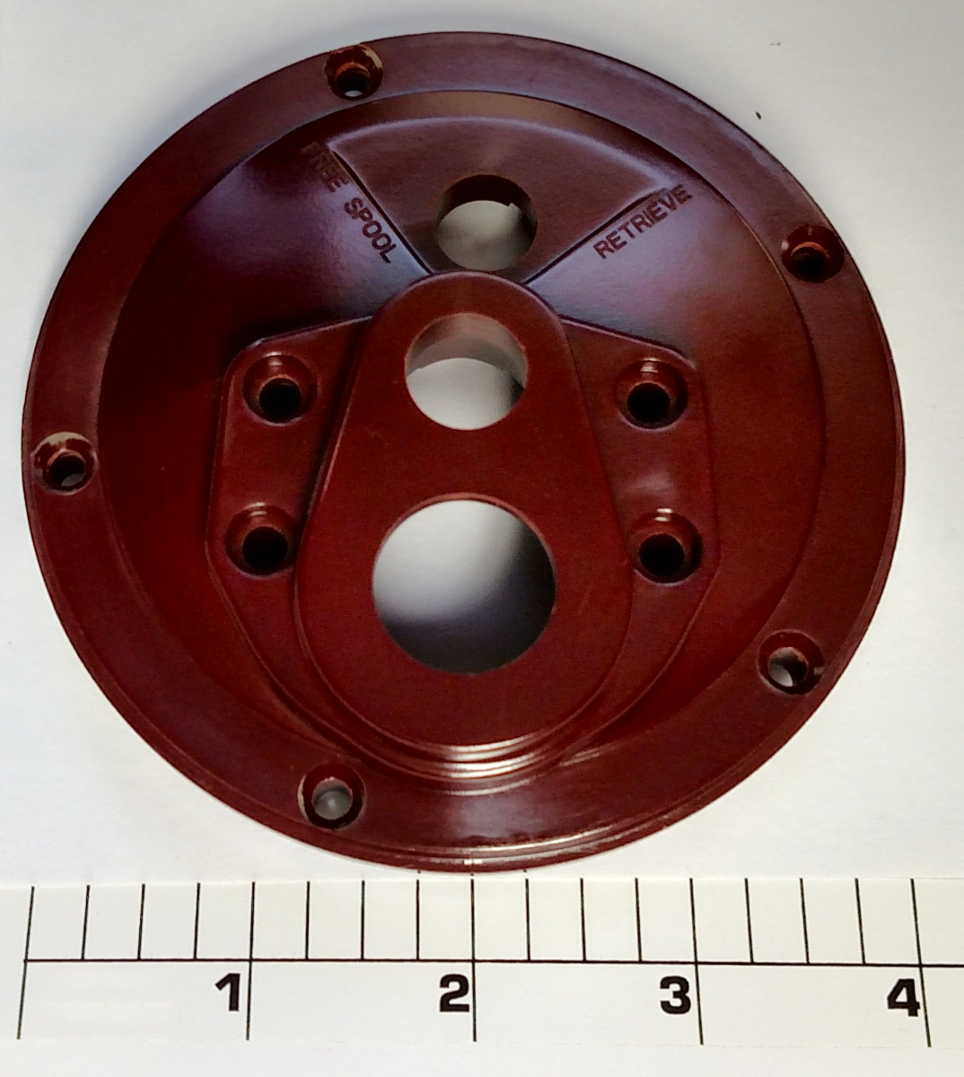 1-114H2 Plate (Newer Version w/hole for 103N bearing cup)