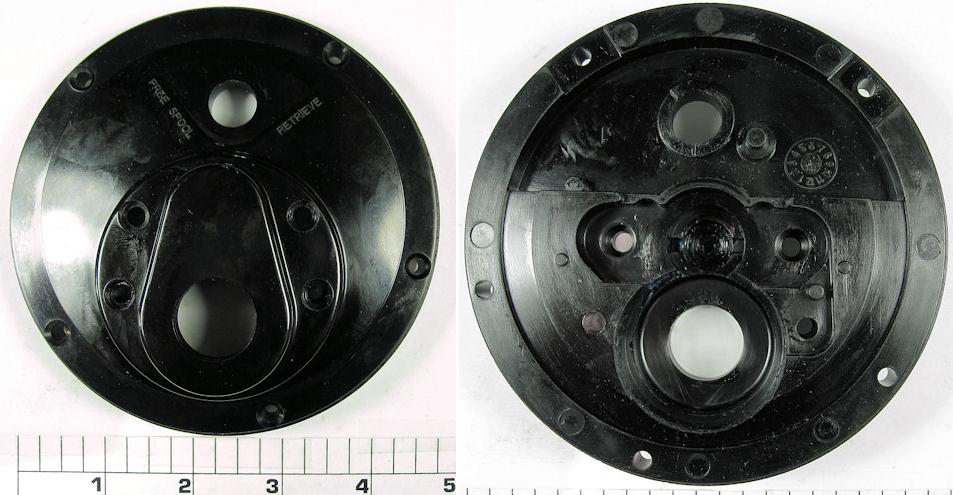 1-115L2 Plate, Handle Side Plate (Black)