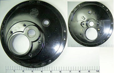 1-117 Plate, Handle Side Plate (Black)