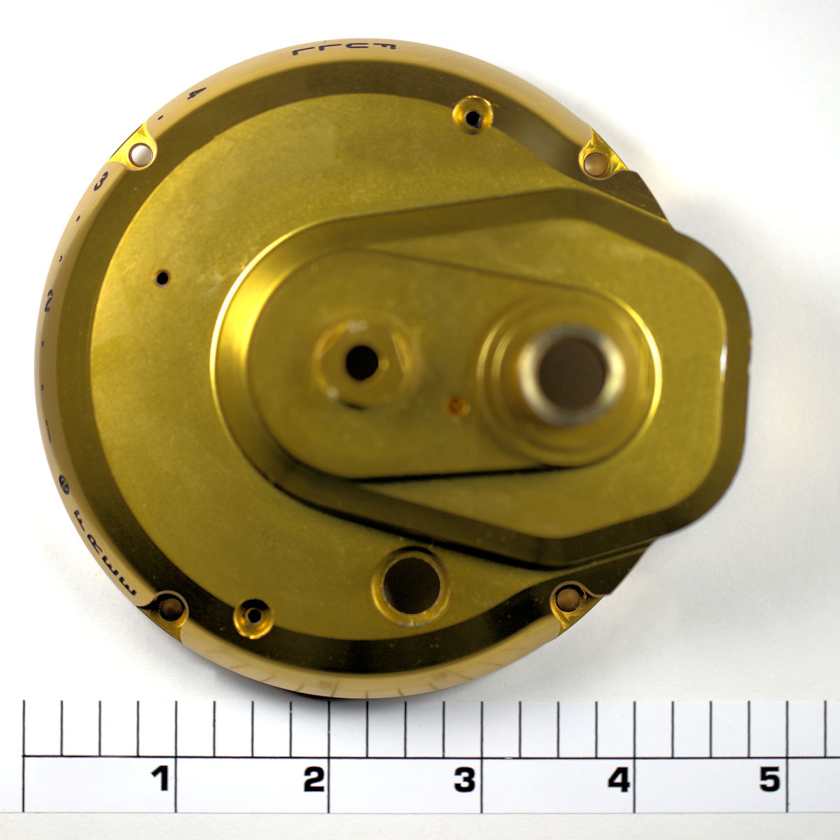 1-50VISG Plate, Right Handle Side Plate Assembly (Gold)