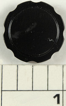 233-TS7B Closed Bearing Cover (Black)
