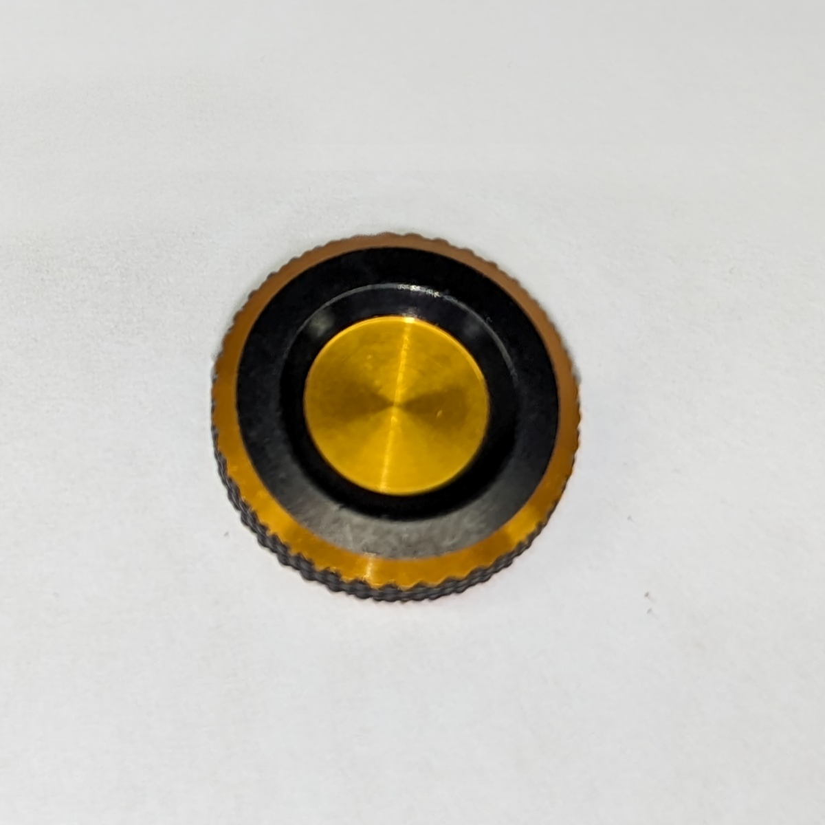 233A-SLAiV3500 Cap, Handle Cap (Closed Bearing Cover) (Black w/ Gold Accent)
