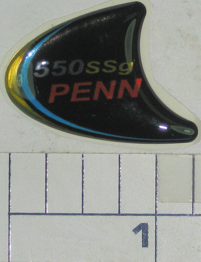 237-550G Decal, Housing ("Penn 550SSg")