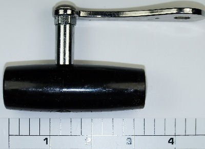 24-30TW Handle, Original Plastic Black Knob