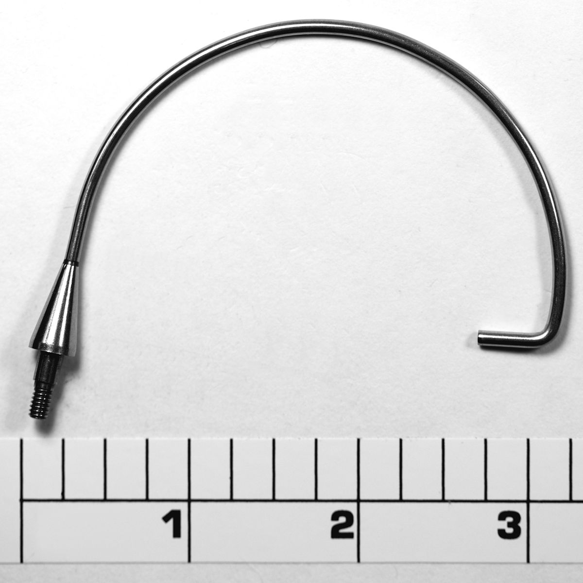 24-720 Bail Wire  82mm = 315⁄64in side to side from the bend across to the end of the threaded tip