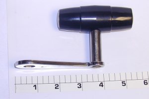 24-80CB Handle, Hard Plastic Knob (w/ Counter-Balance)