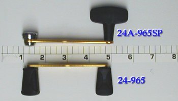 24A-965 Handle, Gold (Single Knob)