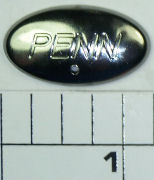 24C-113HN Cap ONLY, Handle Knob Cap, Chromed Tin