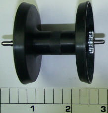 29L-100 Spool, Aluminum (Black)