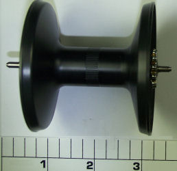 29L-112H Spool, Aluminum (Black)