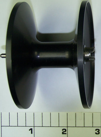 29L-113HN Spool, Aluminum (Black)
