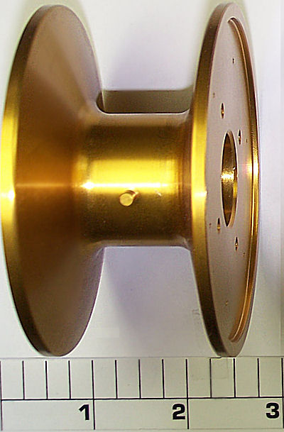 29L-20 Spool, Aluminum (Gold Finish)
