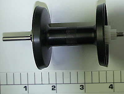 29L-320 Spool, Aluminum (Black)