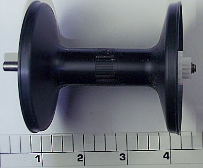 29L-345 Spool, Aluminum, (Black)
