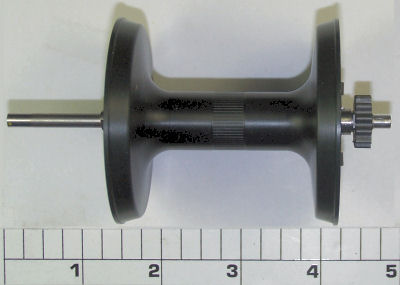 29L-555 Spool, Aluminum (Black)