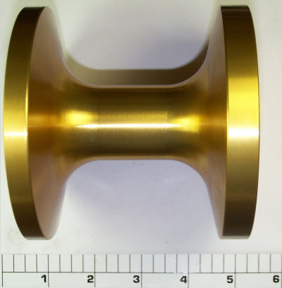 29L-70 Spool, Aluminum (Gold Finish)