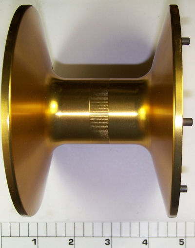 29L-80S Spool, Aluminum (Gold Finish)
