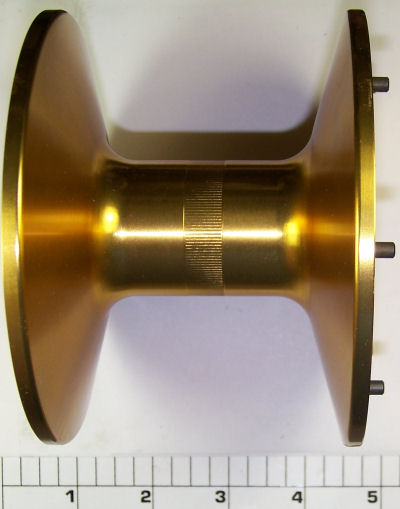 29L-80S Spool, Aluminum (Gold Finish)