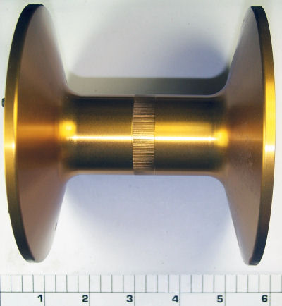 29L-80SW Spool, Aluminum (Gold Finish)