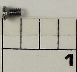 32-525MAG2 Screw, Handle Nut Cap Screw, Raised Countersunk Straight Head (#5-40, .250 in. overall, thread .155 in. long)