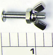 34C-49 Screw With Nut for Thin Metal Rod Clamp (uses 2)
