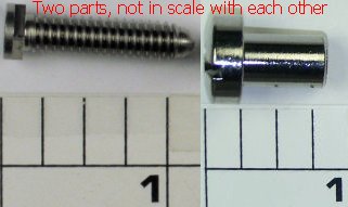 34C-70VS Screw with Nut, for Rod Clamp  (Newer Version)  (uses 2)