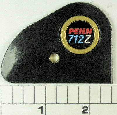 45-712Z Cover, Housing Cover, Black, with Emblem
