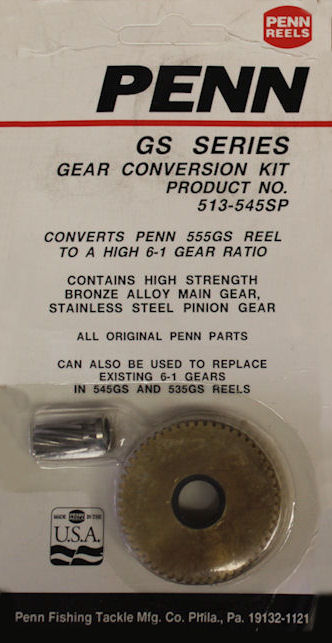 513-545SP Gear Kit 6-1 Ratio (Old Style Gear)