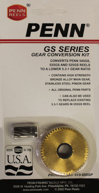 513-555SP Gear Kit 5.3-1 Ratio (Old Style Gear)