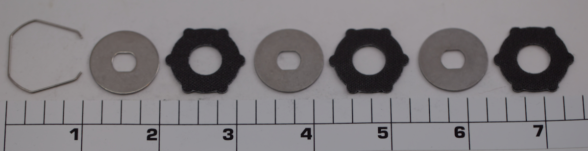 56-PURiii5000SP Kit, Drag Washers Complete, HT-100™ (7 pcs)