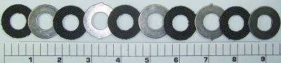 6-114HSP Kit, Drag Washers, Drag Washer Kit HT-100™ with Metals (10  pcs)