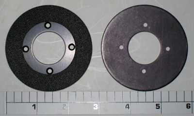 6/1-30 Washer, Drag Washer, HT100&#8482; on Metal Plate (3rd Generation)