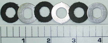 6-60SP Kit, Drag Washers, Drag Washer Kit HT-100&#8482; with Metals (6 pcs)