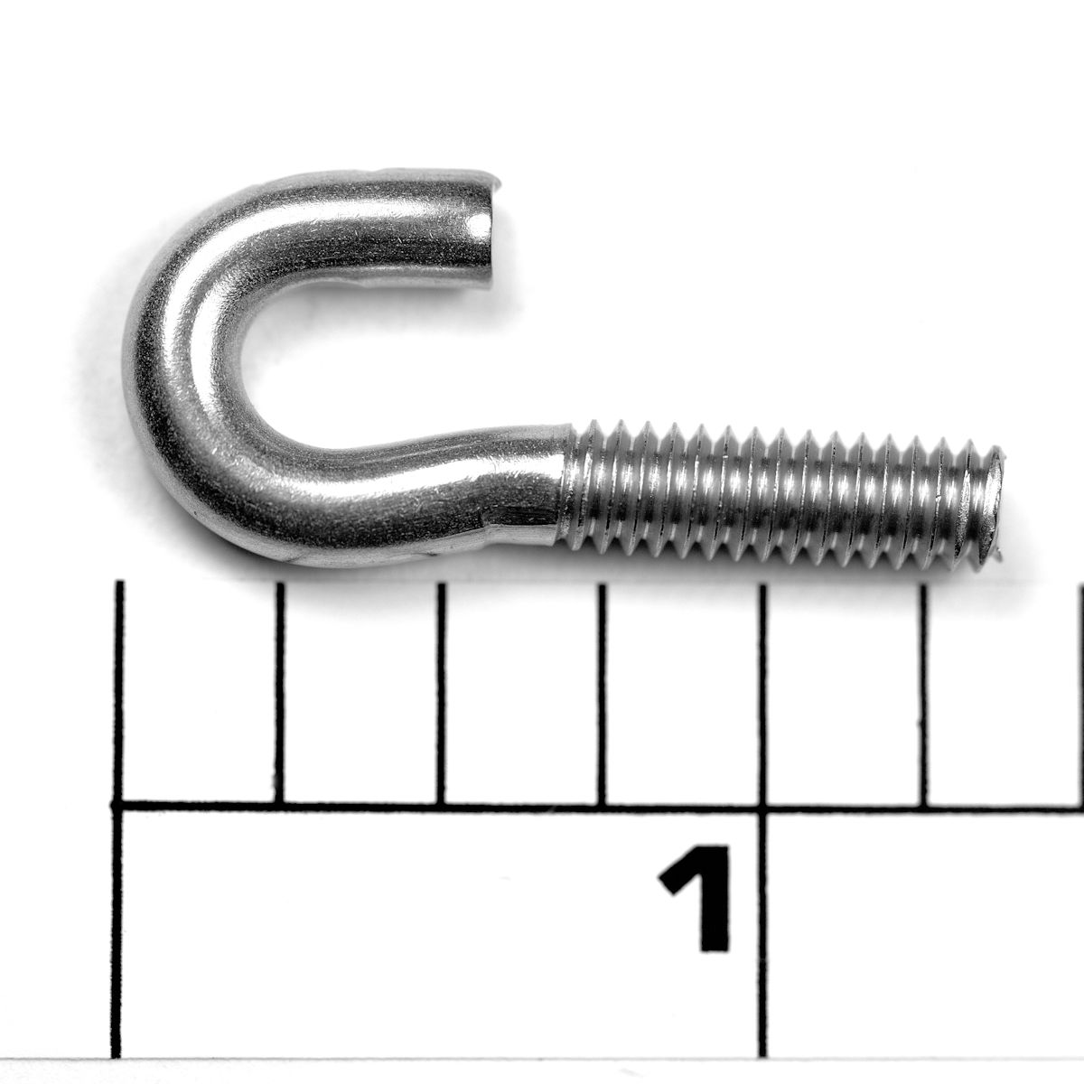 99-115 Hook Screw, upper part of harness, LH threading, short (1.37 in)