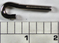 99-116 Hook Screw, upper part of harness, LH threading, long  (1.773 in)