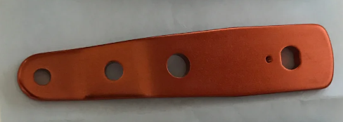 24-500-1-PC-ORG Offset Handle Blank ONLY (includes screw) ORANGE