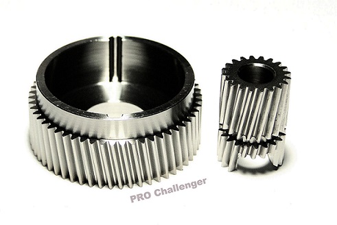 P316115L301 Custom Stainless Steel 2.8:1 High Speed Gear Set (Optional)