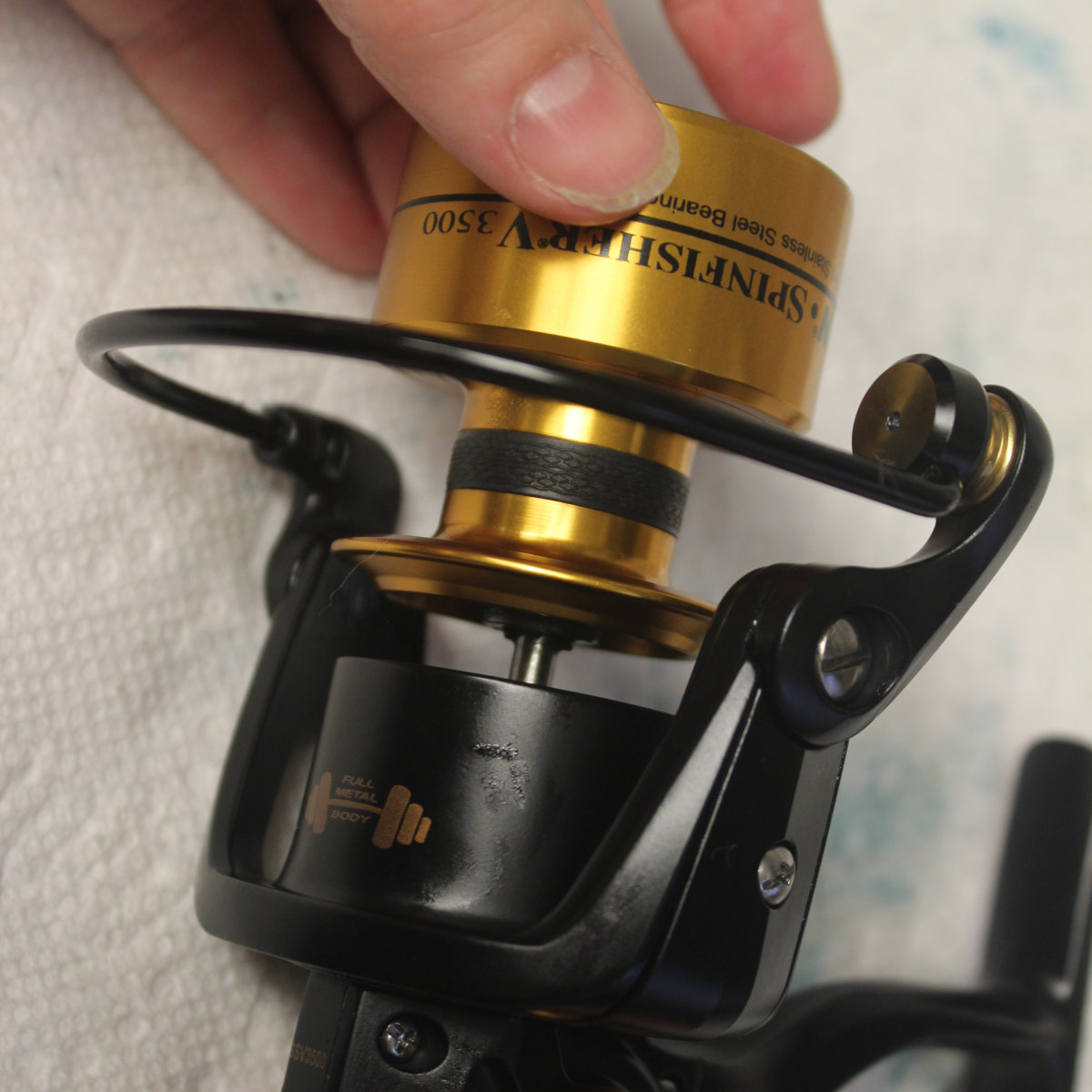 Penn SSV3500 Spinfisher V Repair Walk-Through – Scott's Bait and Tackle &  MysticParts.com (Shared)