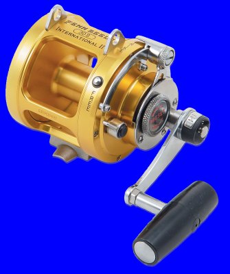 PENN INTERNATIONAL S TWO SPEED REEL SPECS