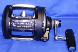 Penn GLD50ii Graph-Lite Two Speed Lever Drag Reel