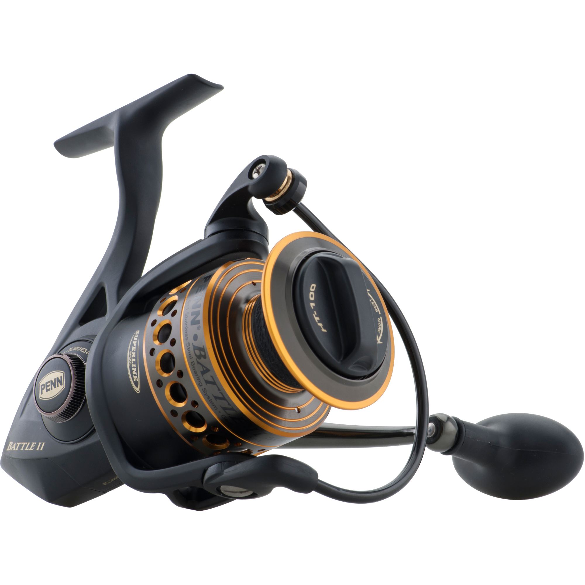 PENN BATTLE II SPINNING REEL SPECS